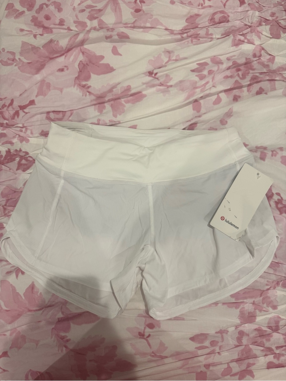 lululemon athletica White Athletic Shorts